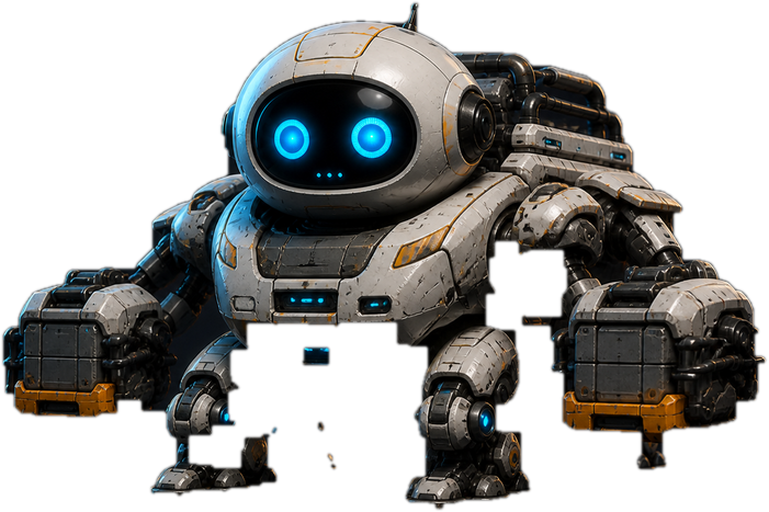 Cargo class maintenance robot from Gravity Station