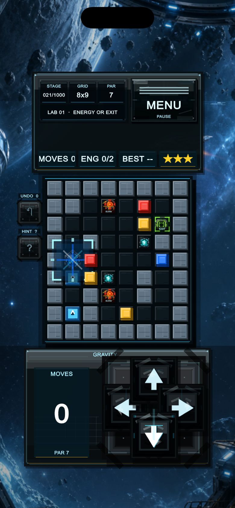 Gravity Station on iPhone: Stage 021